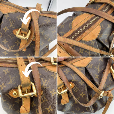 Louis Vuitton Monogram Canvas Palermo GM Tote Bag with Strap