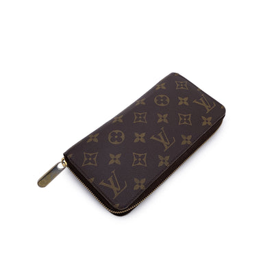 Louis Vuitton Monogram Canvas Zippy Long Wallet Fuchsia M41895