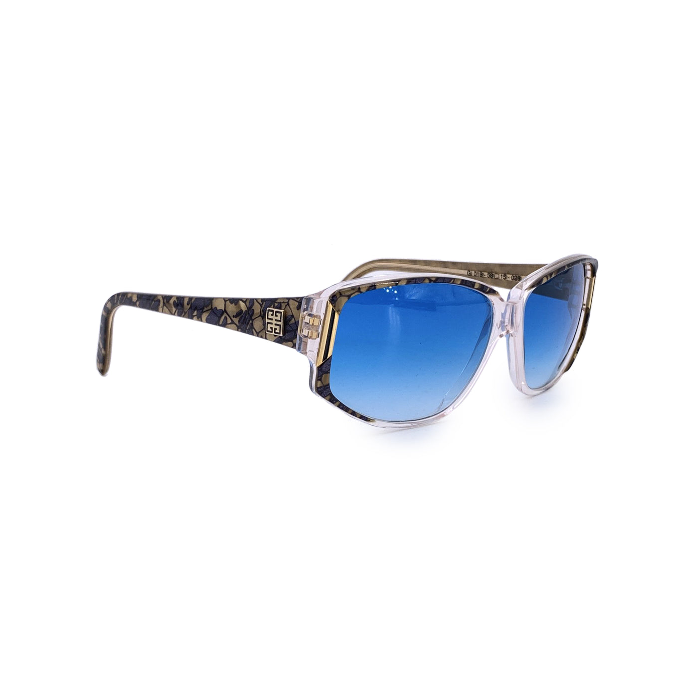Givenchy Paris Vintage Blue Women Sunglasses G 018 58/15 028