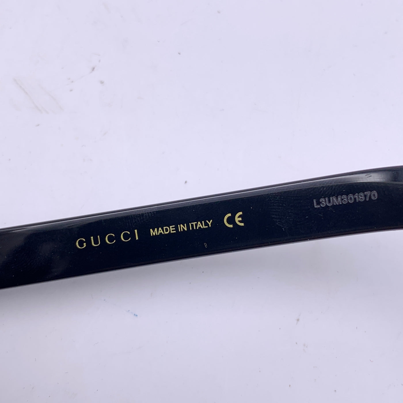 Gucci Black Acetate Rhinestones GG0496S Sunglasses 59/18 145mm