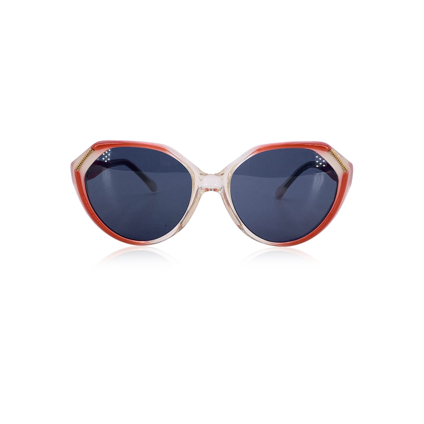 Yves Saint Laurent Vintage Red White Eole Sunglasses 56/16 140mm
