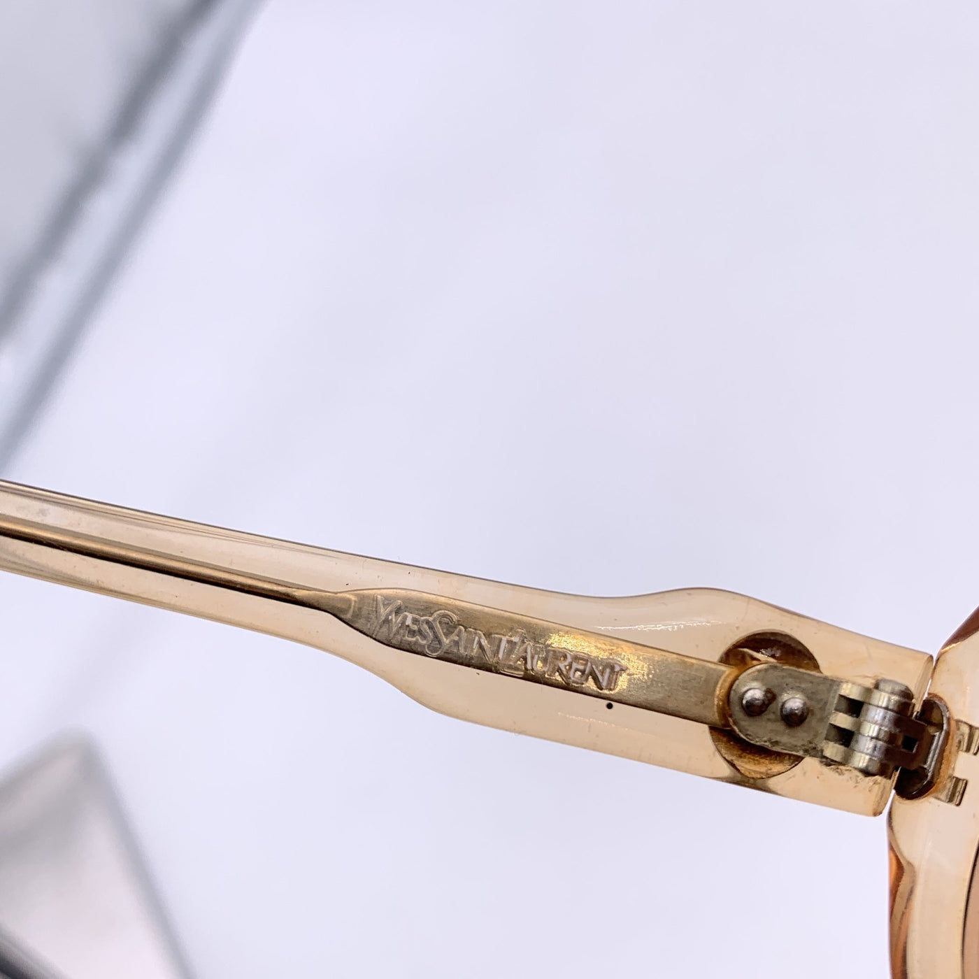 Yves Saint Laurent Vintage Beige Sunglasses DELIAS 50/18 135 mm