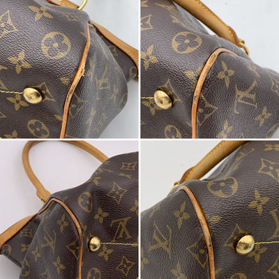 Louis Vuitton Brown Monogram Canvas Tivoli PM Satchel Bag