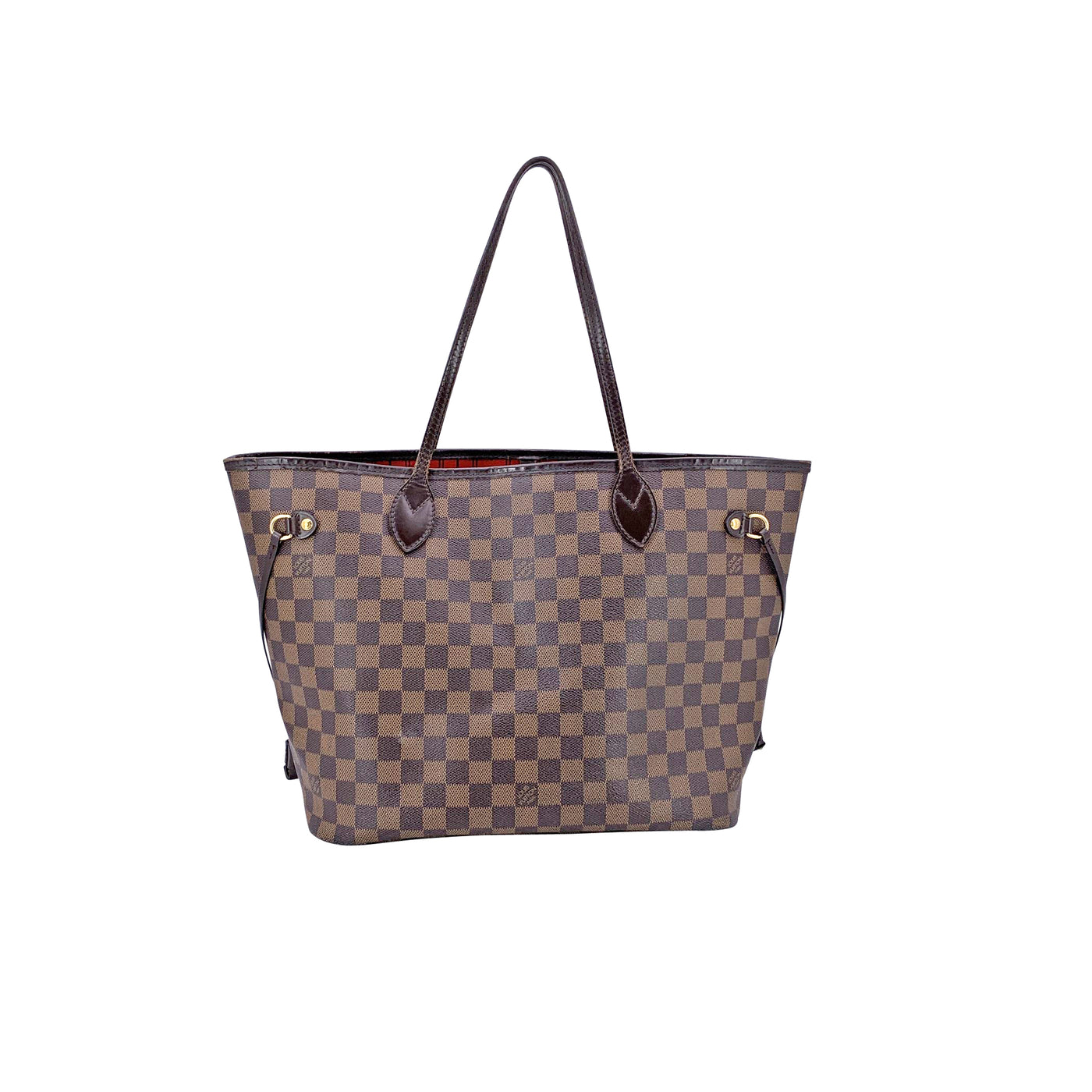 Louis Vuitton Brown Damier Ebene Canvas Neverfull MM Tote Bag