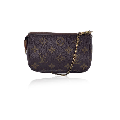 Louis Vuitton Monogram Canvas Pouch Bag Mini Pochette Accessoires