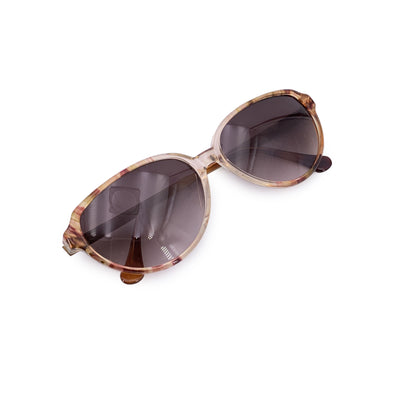 Gucci Vintage Clear Brown Sunglasses GG 2186 55/15 140mm