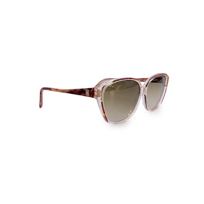 Givenchy Paris Vintage Clear Brown Sunglasses G 8911 55/11