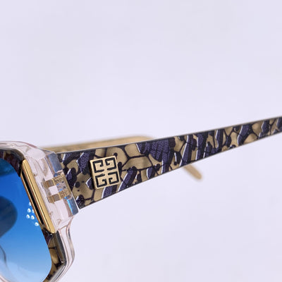 Givenchy Paris Vintage Blue Women Sunglasses G 018 58/15 028