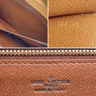 Louis Vuitton Vintage Cream Epi Leather Art Deco PM Clutch Bag