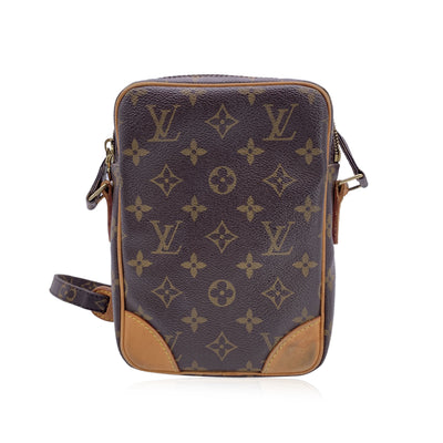 Louis Vuitton Vintage Monogram Canvas Danube Crossbody Messenger Bag