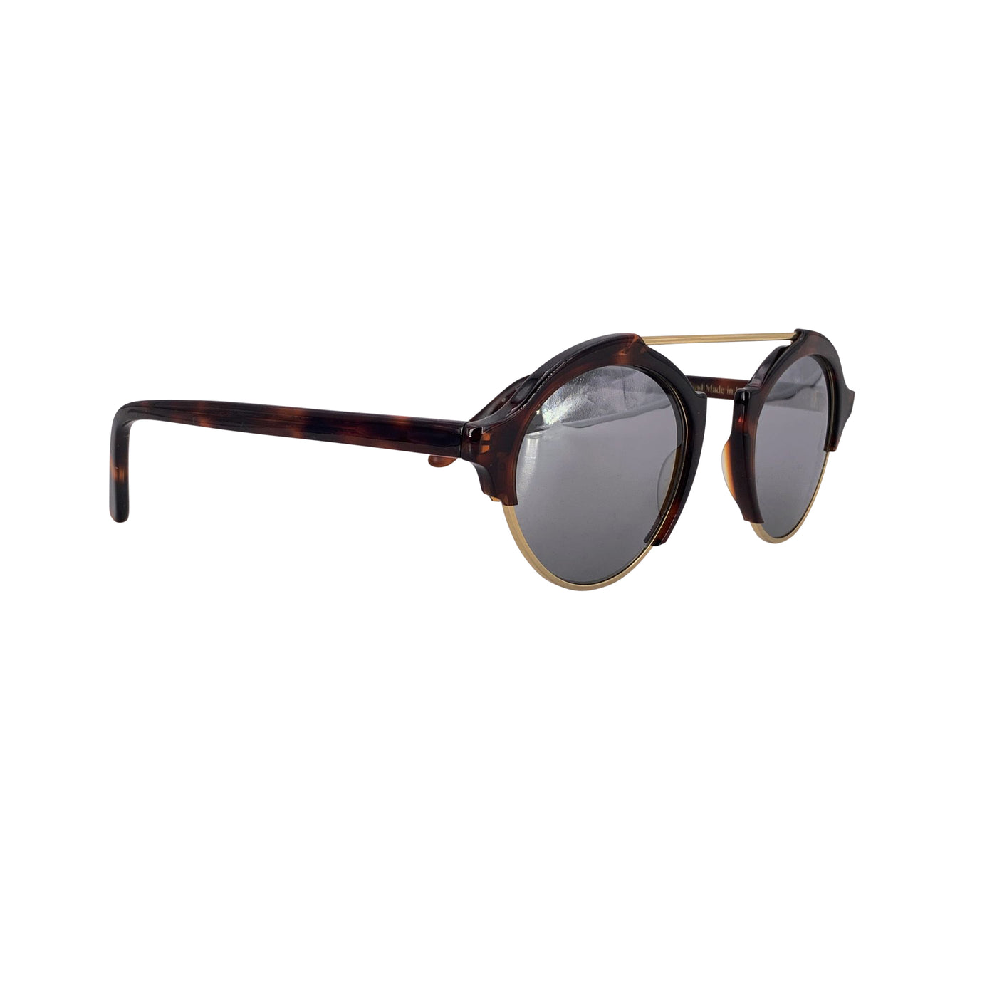 Illesteva Brown Mirrored Unisex Sunglasses MILAN 4 49/23 140 mm