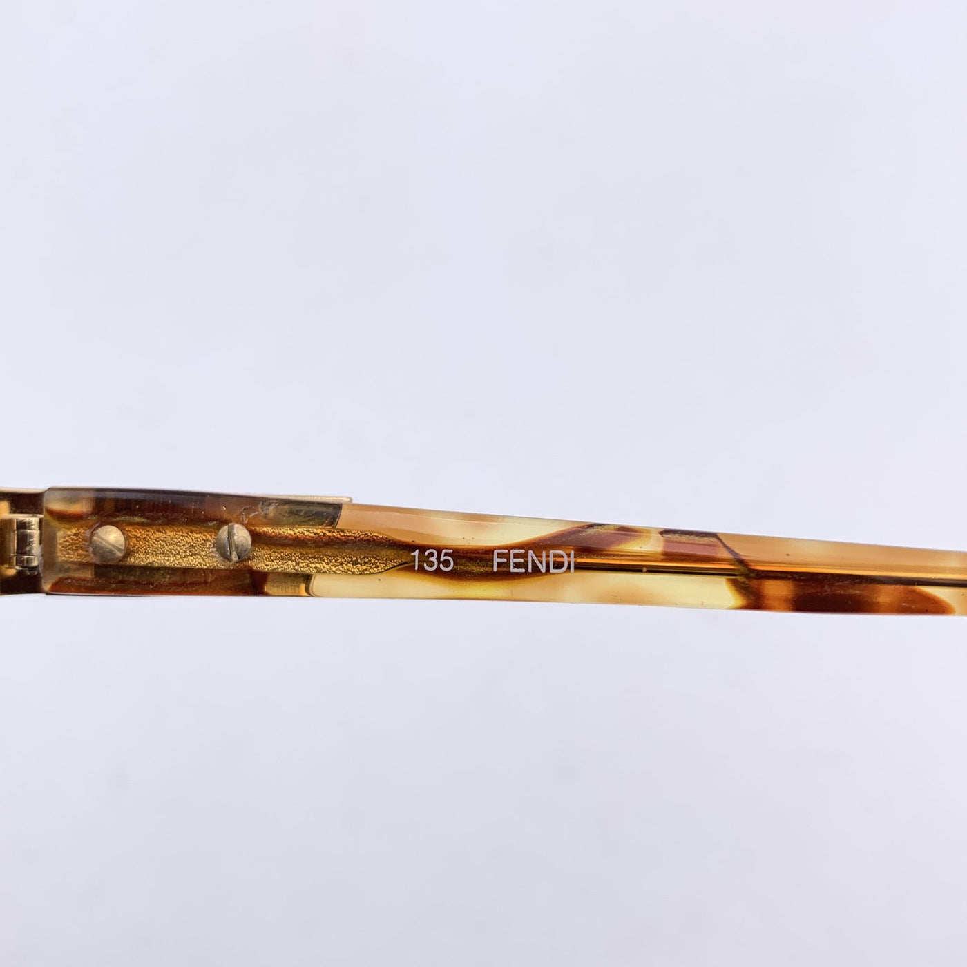 Fendi Vintage Caramel Sunglasses FV 147 59/15 135mm