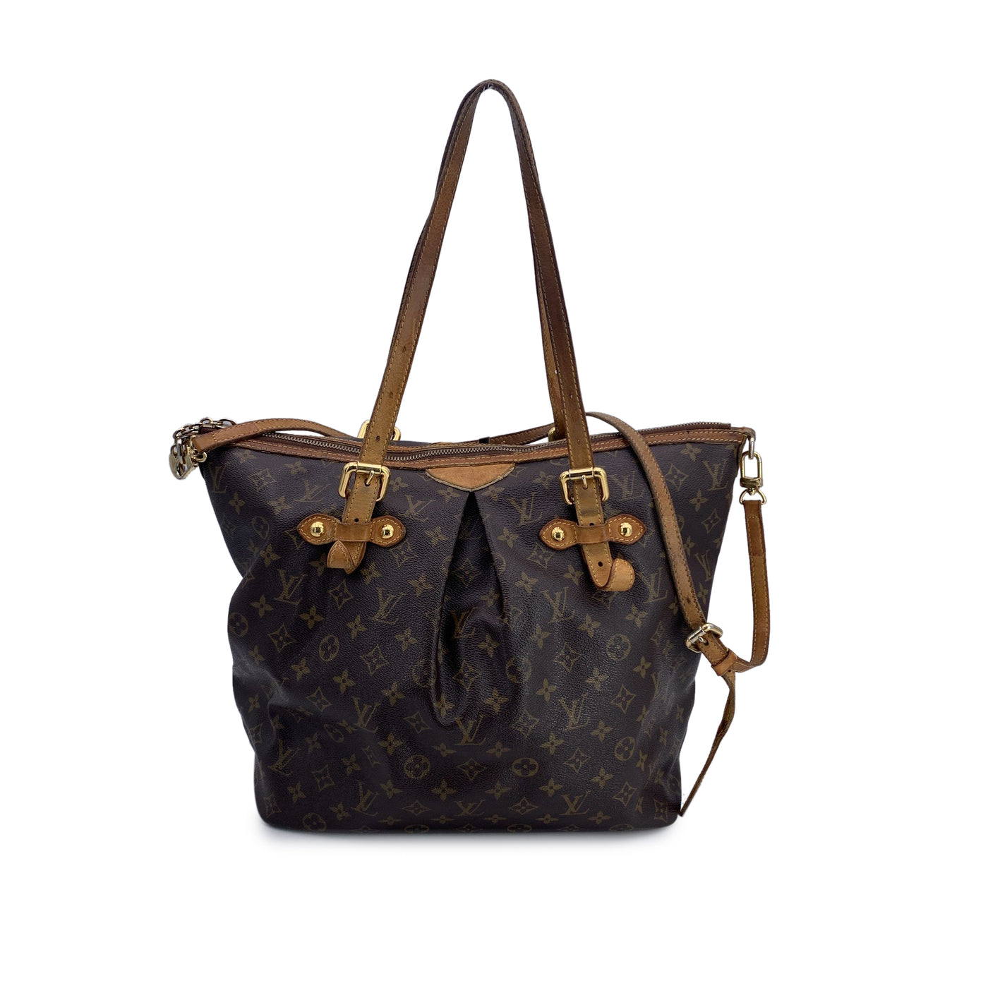 Louis Vuitton Monogram Canvas Palermo GM Tote Bag with Strap