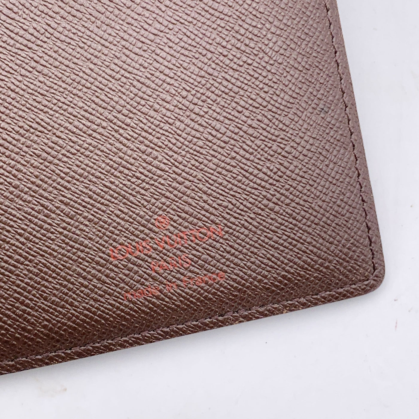 Louis Vuitton Vintage Damier Ebene Canvas Long Bifold Wallet