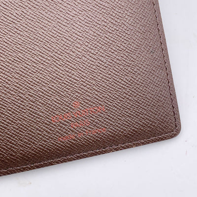 Louis Vuitton Vintage Damier Ebene Canvas Long Bifold Wallet