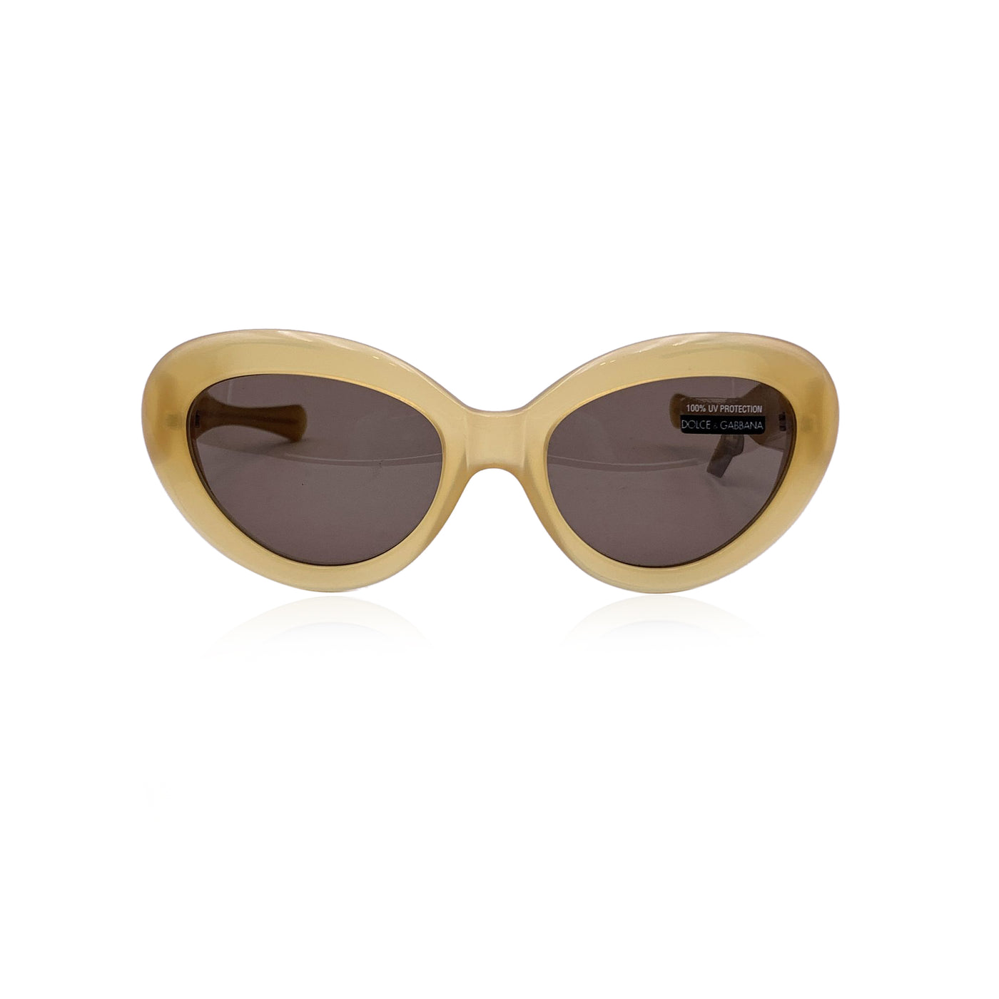 Dolce & Gabbana Beige Cat Eye DG515S 031 Sunglasess 52/17 130mm