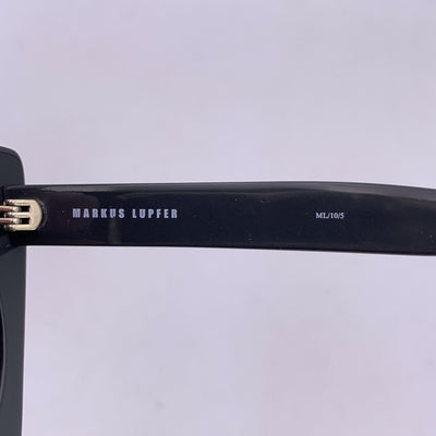 Markus Lupfer by Linda Farrow Black Star Mirrored ML/10/5 Sunglasses