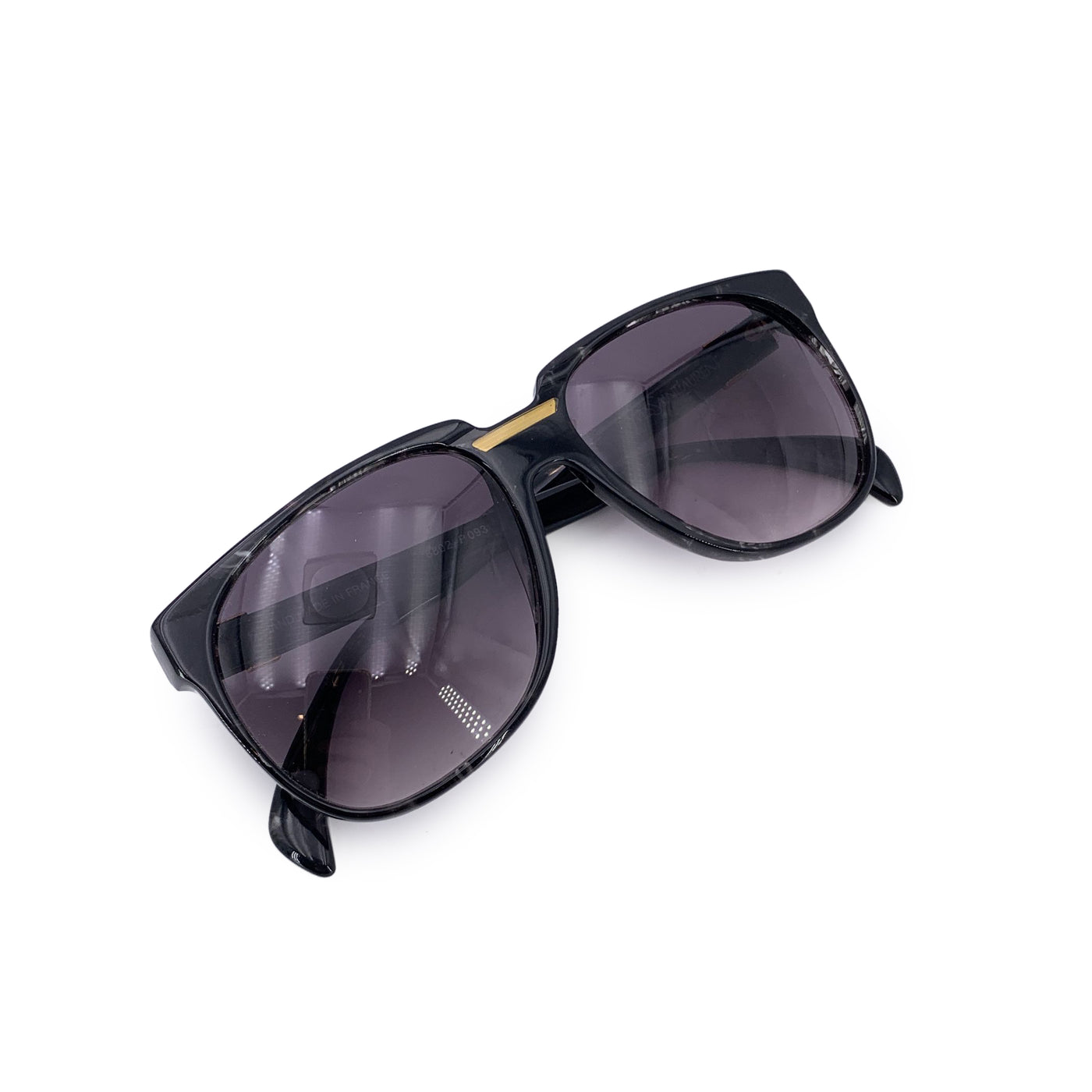 Yves Saint Laurent Vintage Black 8802 P 093 Sunglasses 56/11 140 mm