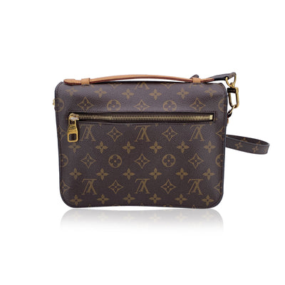 Louis Vuitton Monogram Canvas Pochette Metis Handbag Shoulder Bag