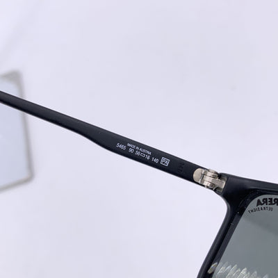 Carrera Vintage Matt Black Lcm Square 5465 Sunglasses Polarized Lenses