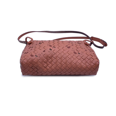 Bottega Veneta Intrecciato Woven Butterfly Nodini Crossbody Bag