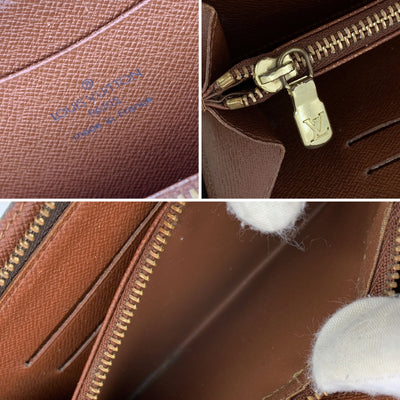 Louis Vuitton Vintage Monogram Canvas Zippy Long Continental Wallet