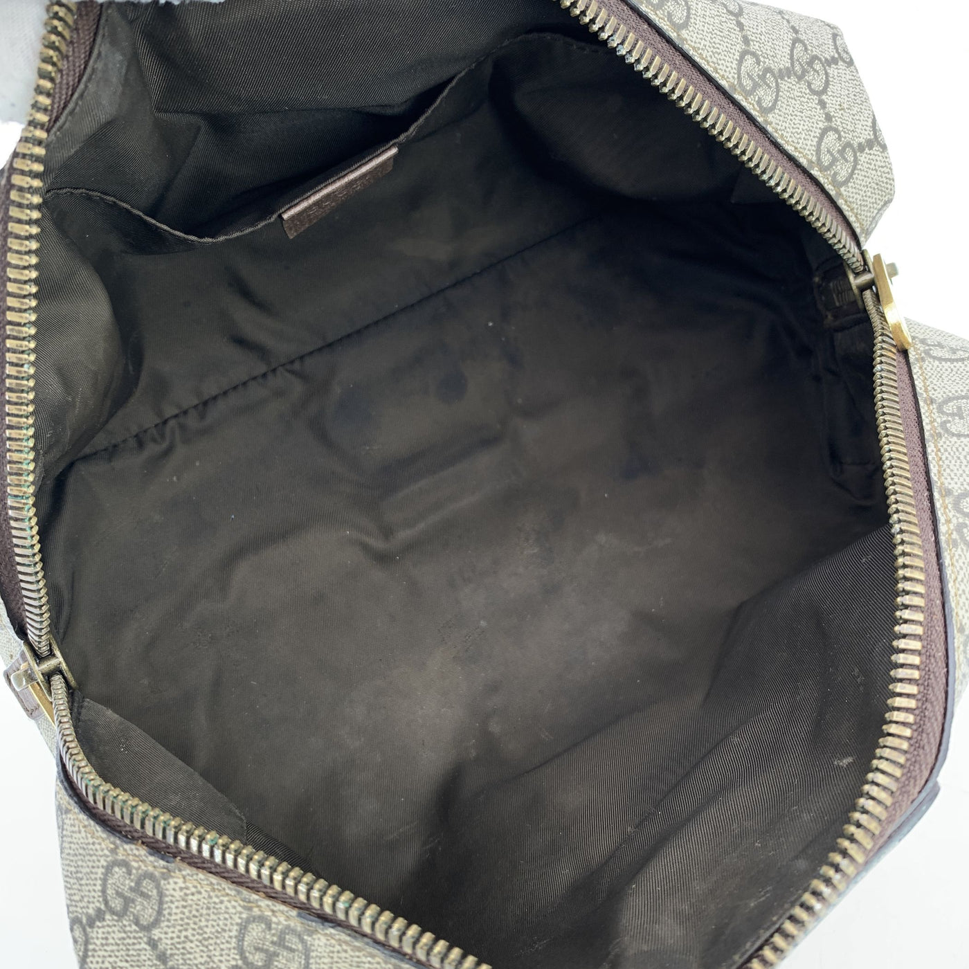 Gucci Vintage Monogram Canvas Ophidia Clutch Wash Cosmetic Bag