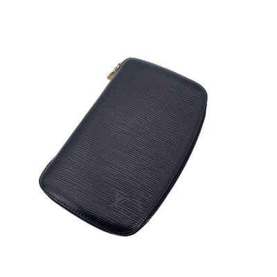 Louis Vuitton Black Epi Leather Geode Organizer Zippy Wallet