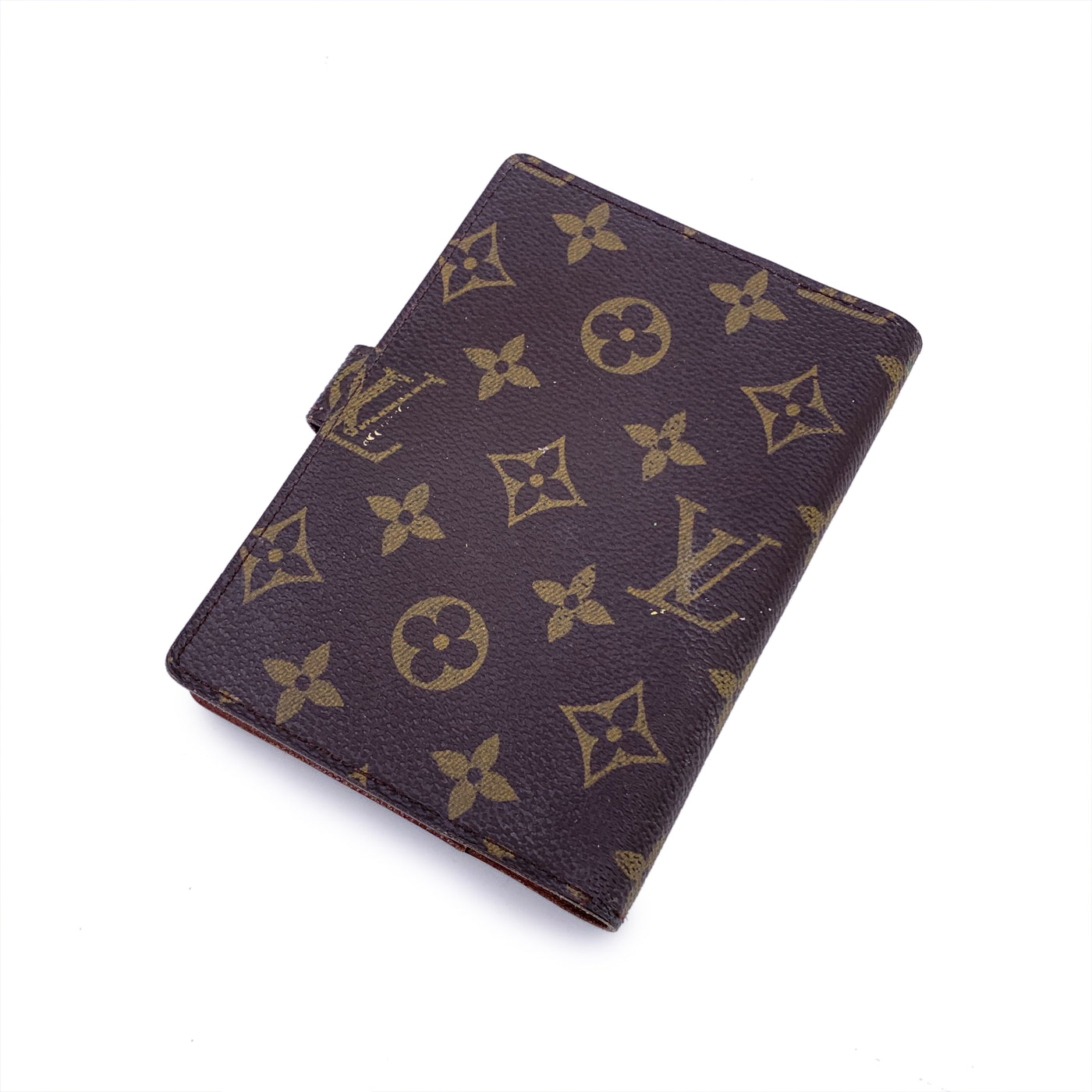 Louis Vuitton Vintage Agenda Cover PM 6 Ring in Monogram Canvas