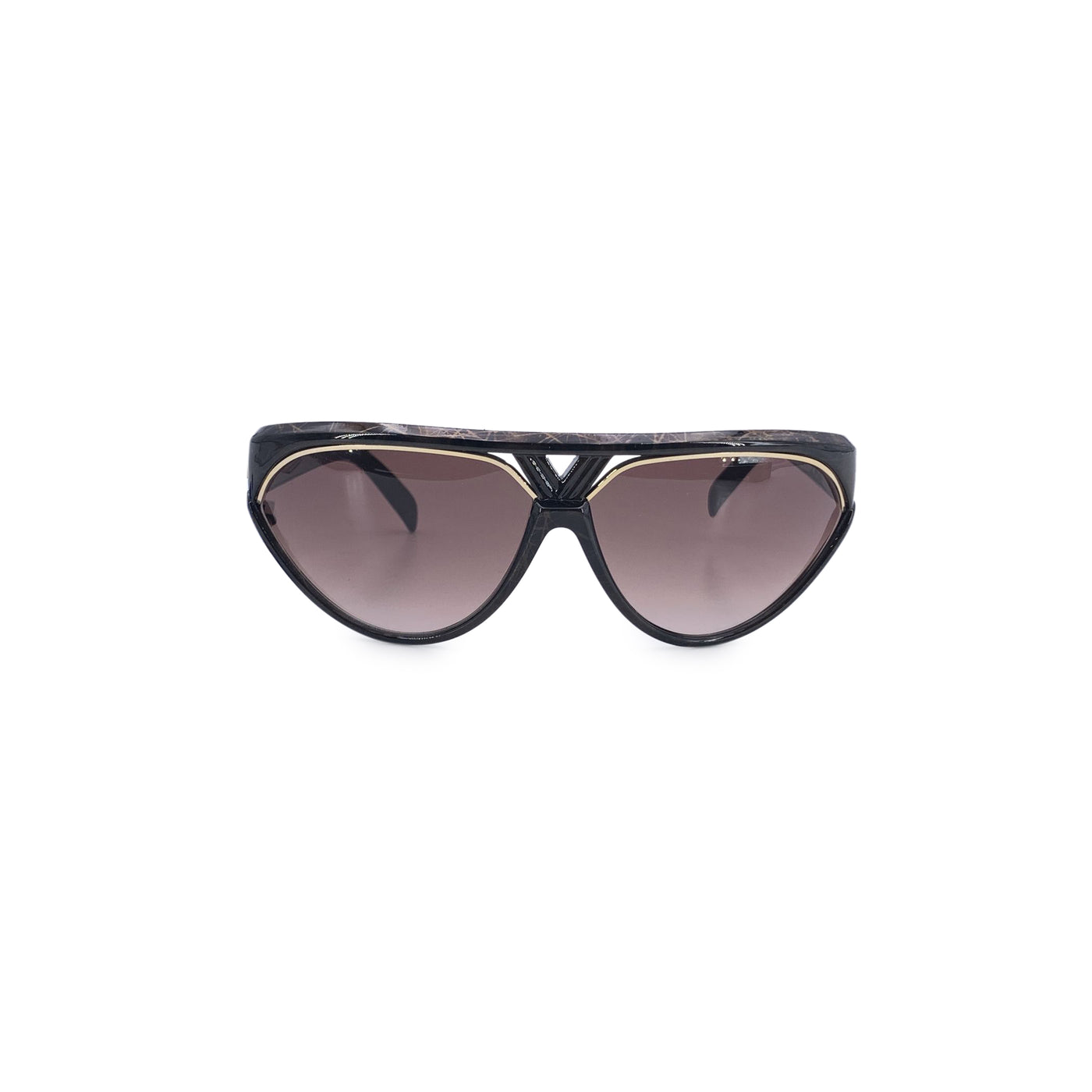 Yves Saint Laurent Vintage Brown Sunglasses Champs Elysees 8961-1