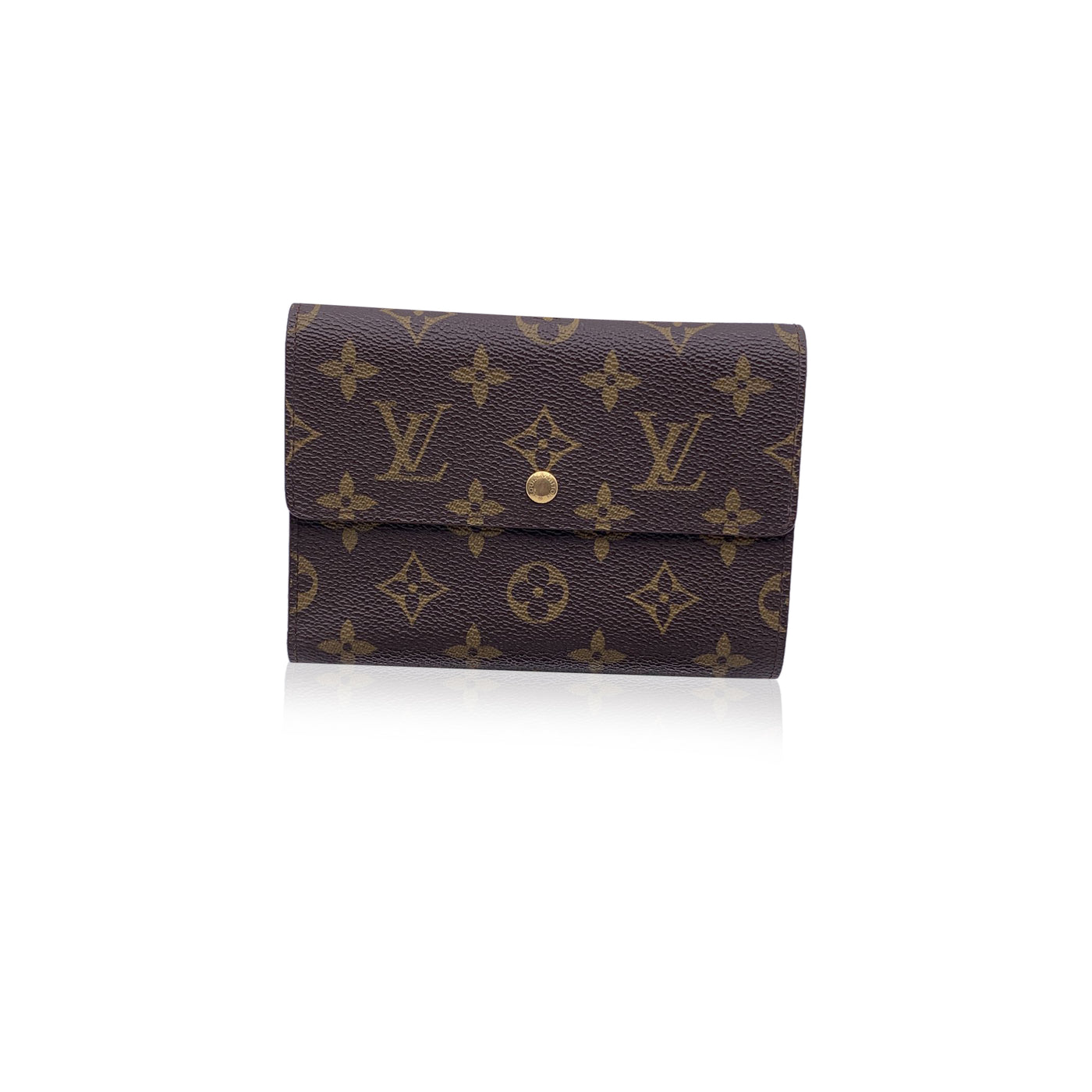 Louis Vuitton Monogram Canvas Wallet Porte Tresor Etui M61202