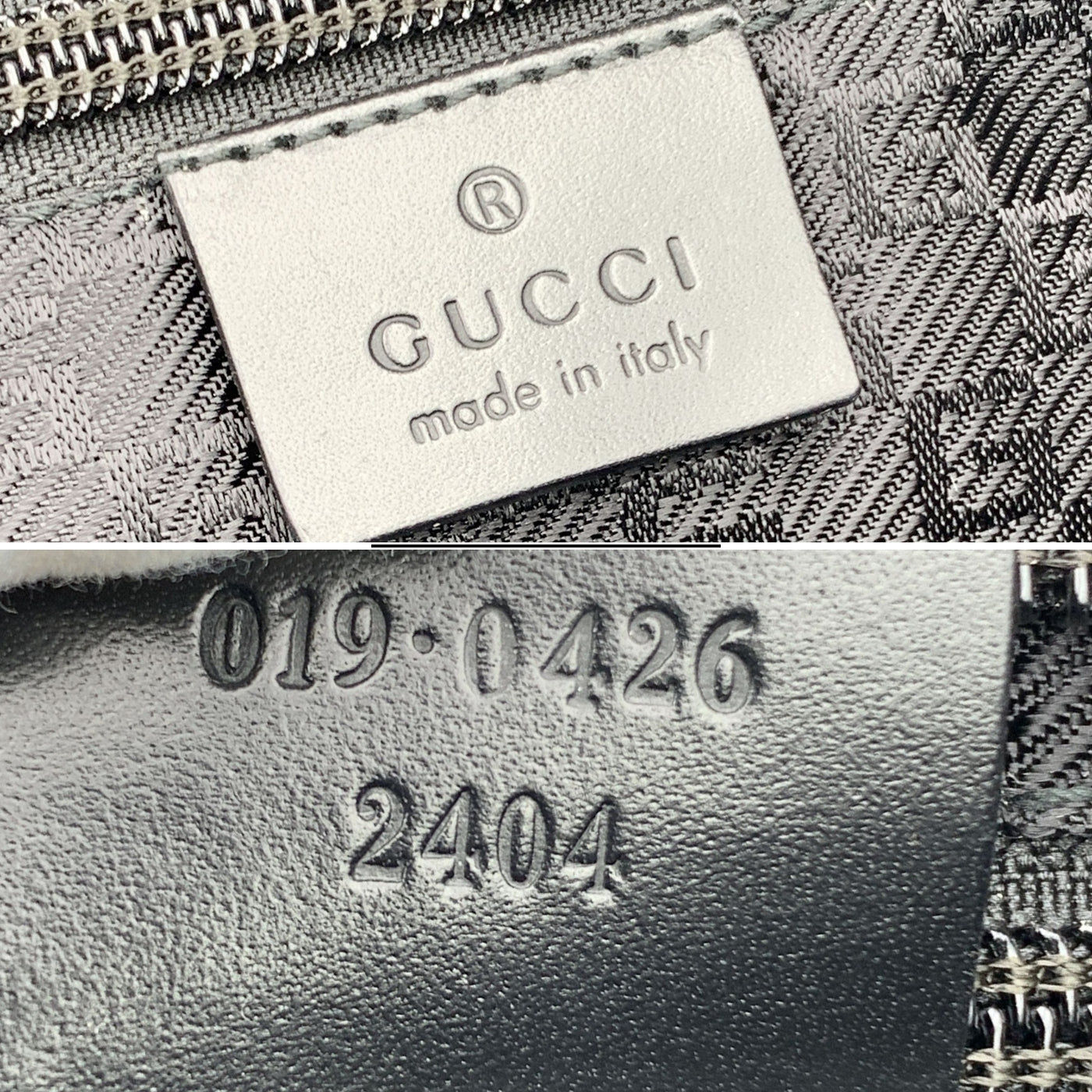 Gucci Red Canvas Nylon Black Leather Tote Shoulder Bag