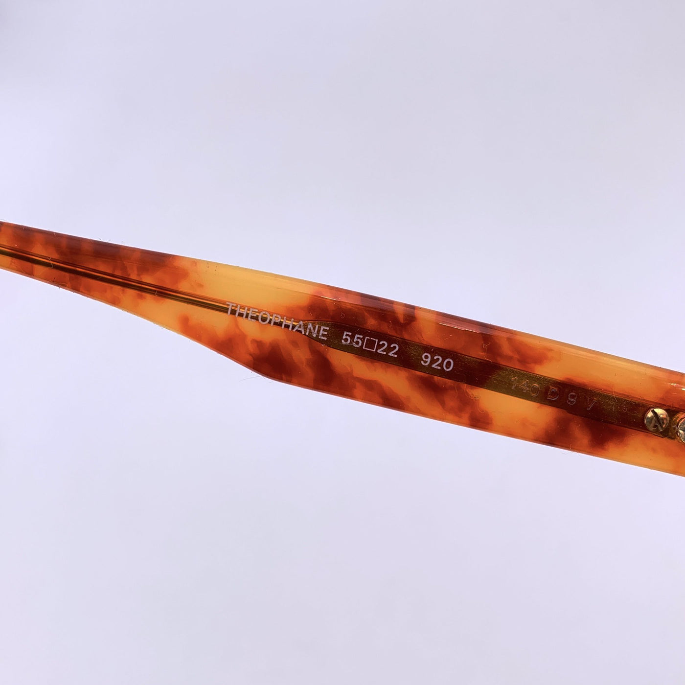 Yves Saint Laurent Vintage Rectangle Sunglasses THEOPHANE 55/22 140mm