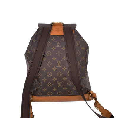 Louis Vuitton Vintage Monogram Montsouris GM Backpack Bag M51135