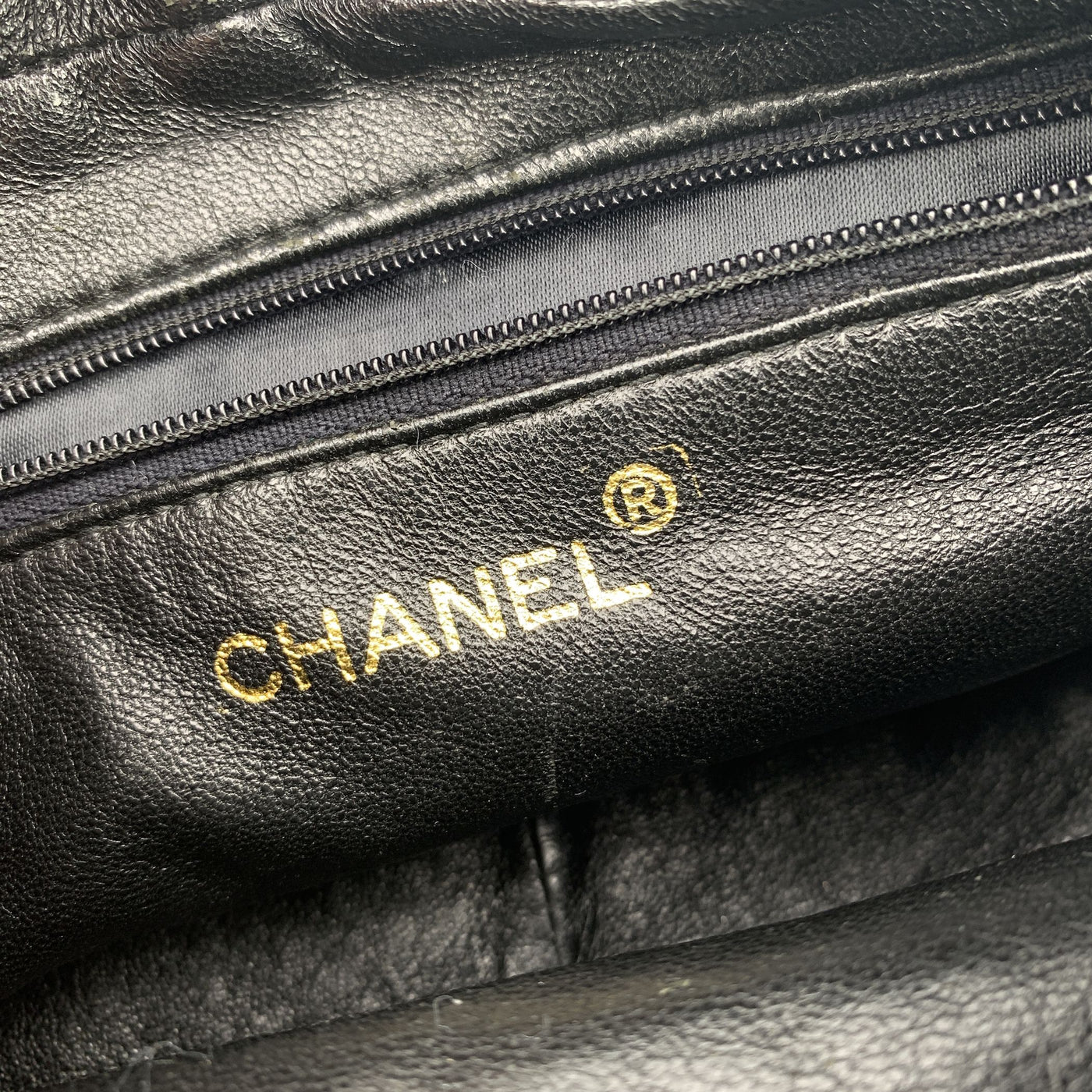 Chanel Vintage Black Quilted Leather Camera Tassel Crossbody Bag