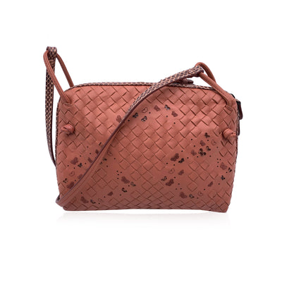 Bottega Veneta Intrecciato Woven Butterfly Nodini Crossbody Bag