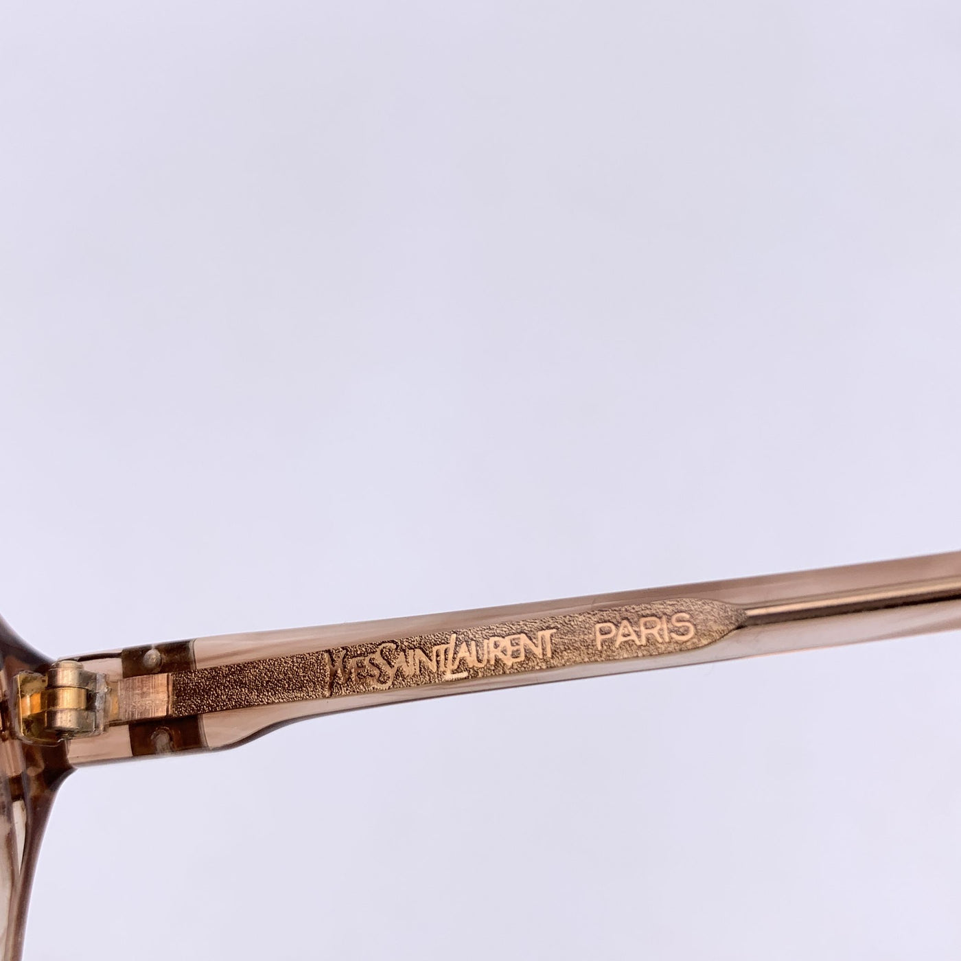 Yves Saint Laurent Vintage Brown Sunglasses PLUTON 52/14 140mm