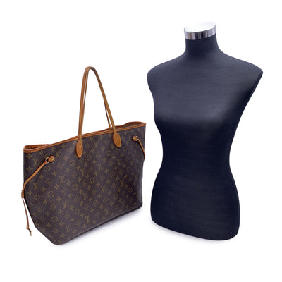 Louis Vuitton Monogram Canvas Neverfull GM Tote Shopping Bag