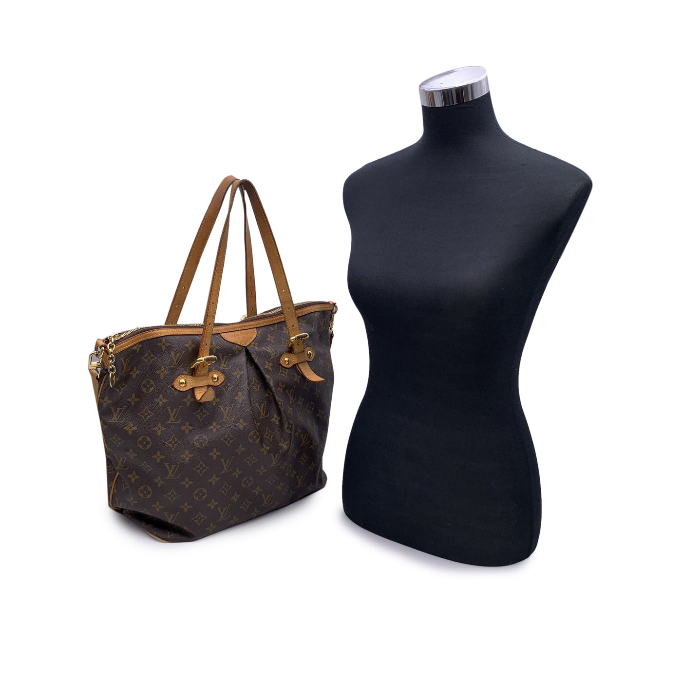 Louis Vuitton Monogram Canvas Palermo GM Tote Bag with Strap