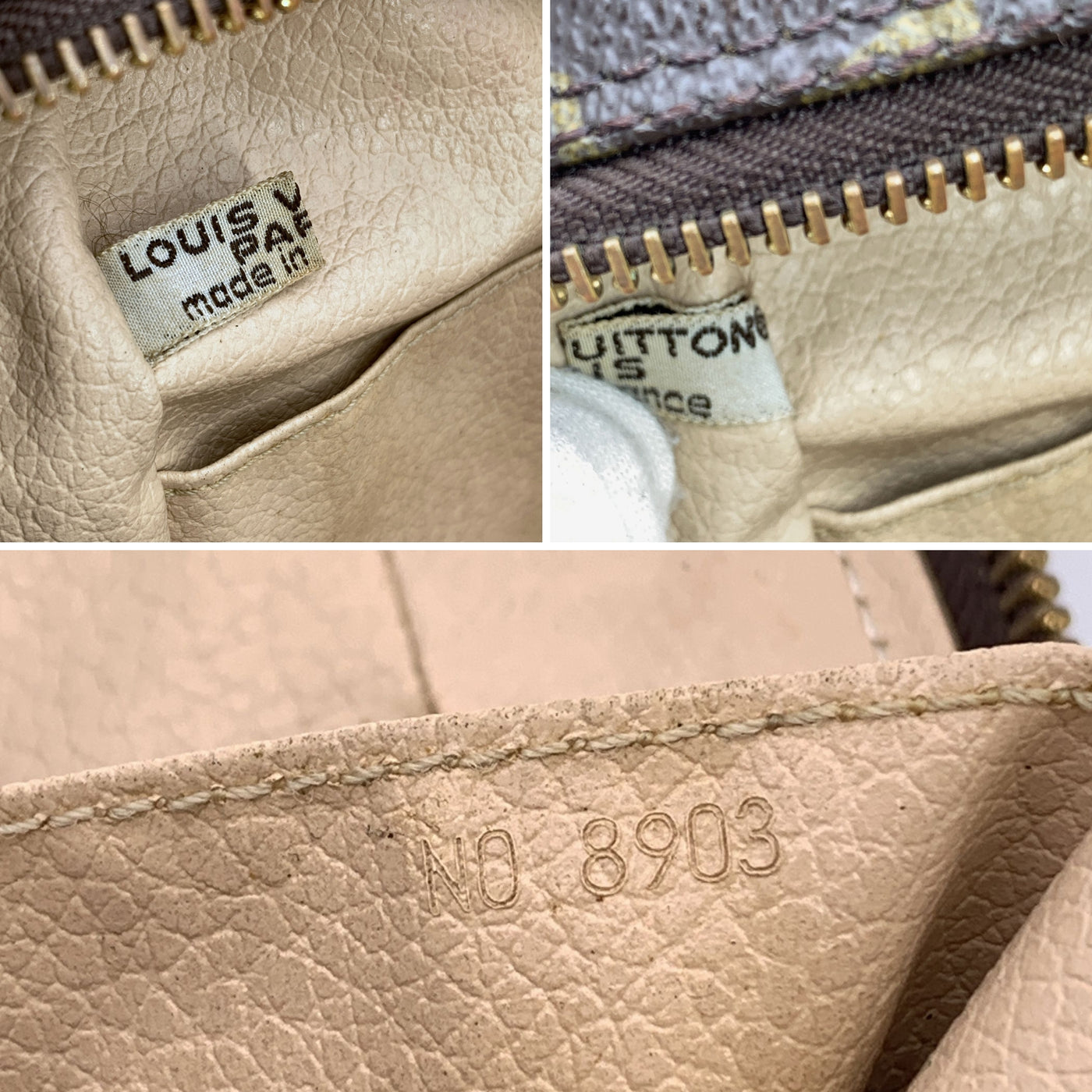 Louis Vuitton Vintage Monogram Trousse de Toilette 28 Cosmetic Bag