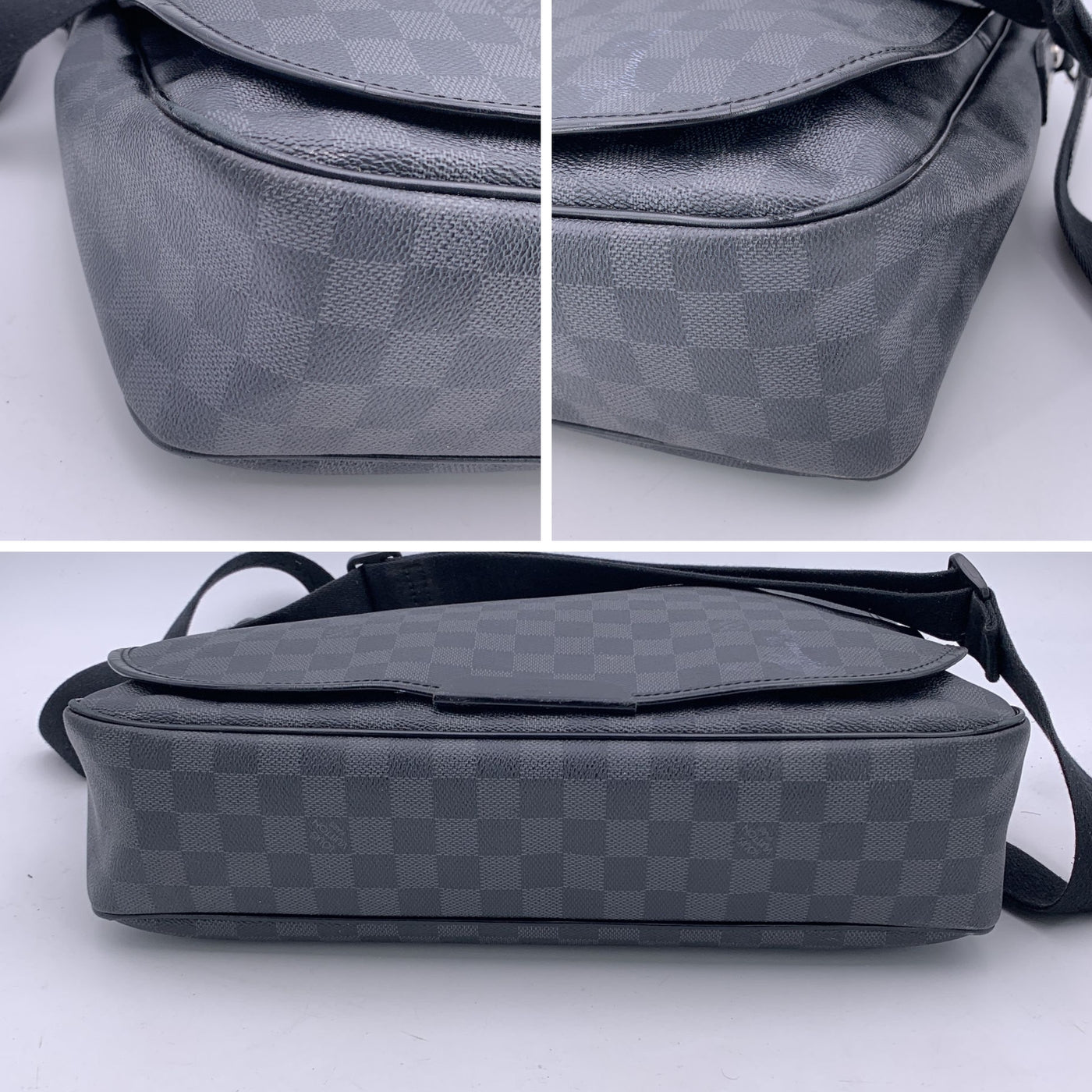 Louis Vuitton Damier Graphite Daniel GM Messenger Bag N58029