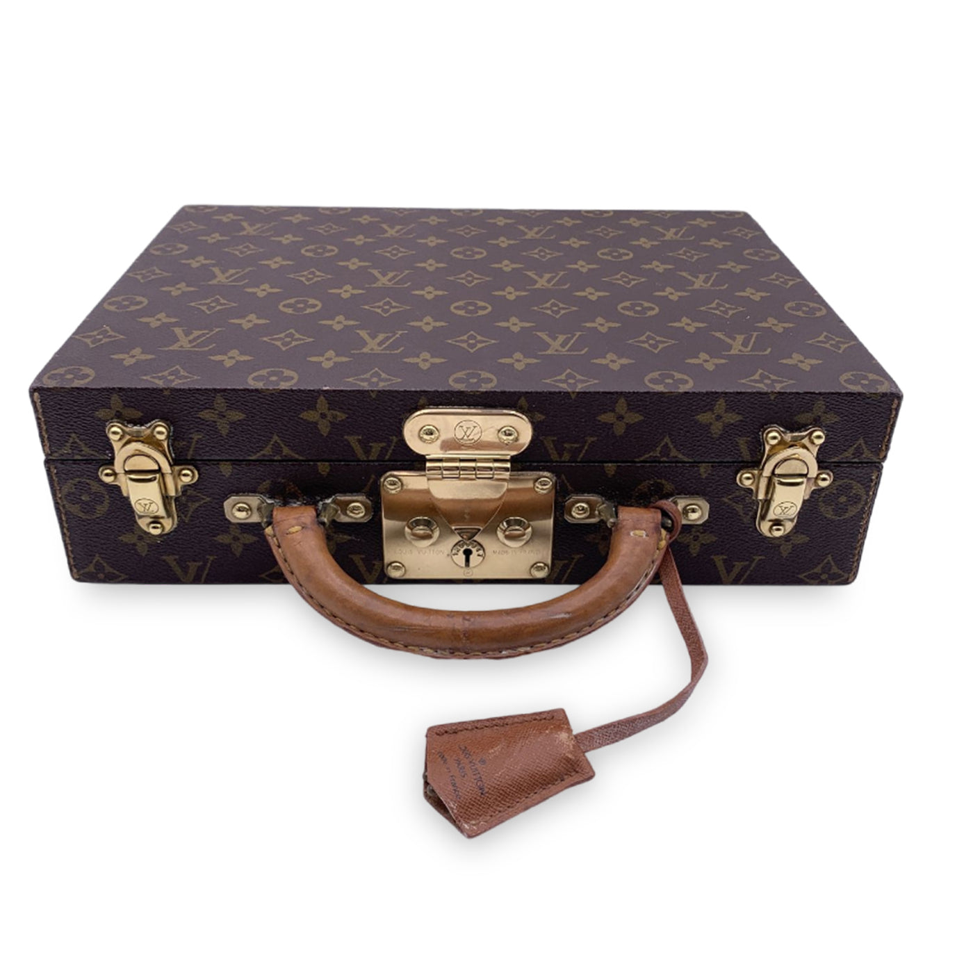 Louis Vuitton Monogram Canvas Jewelry Case Boite Bijoux Travel Bag