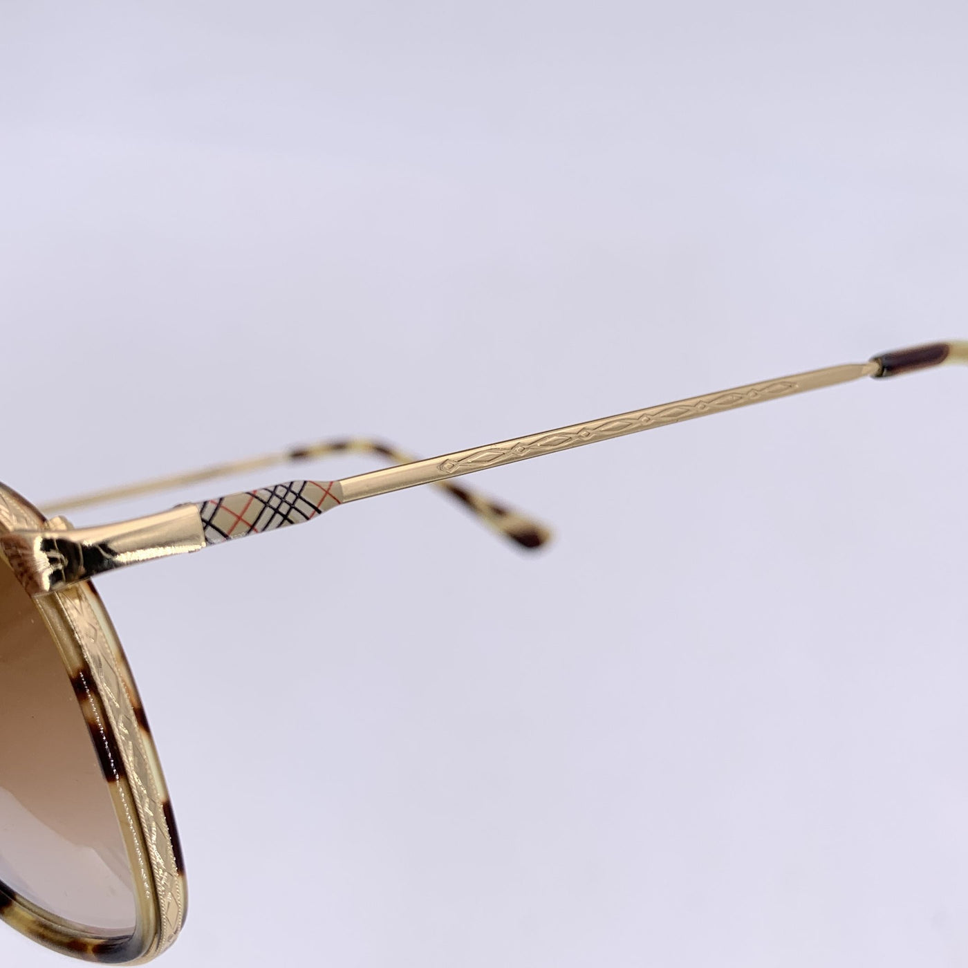 Burberrys of London Vintage Rectangle Havana Sunglasses Mod. B47