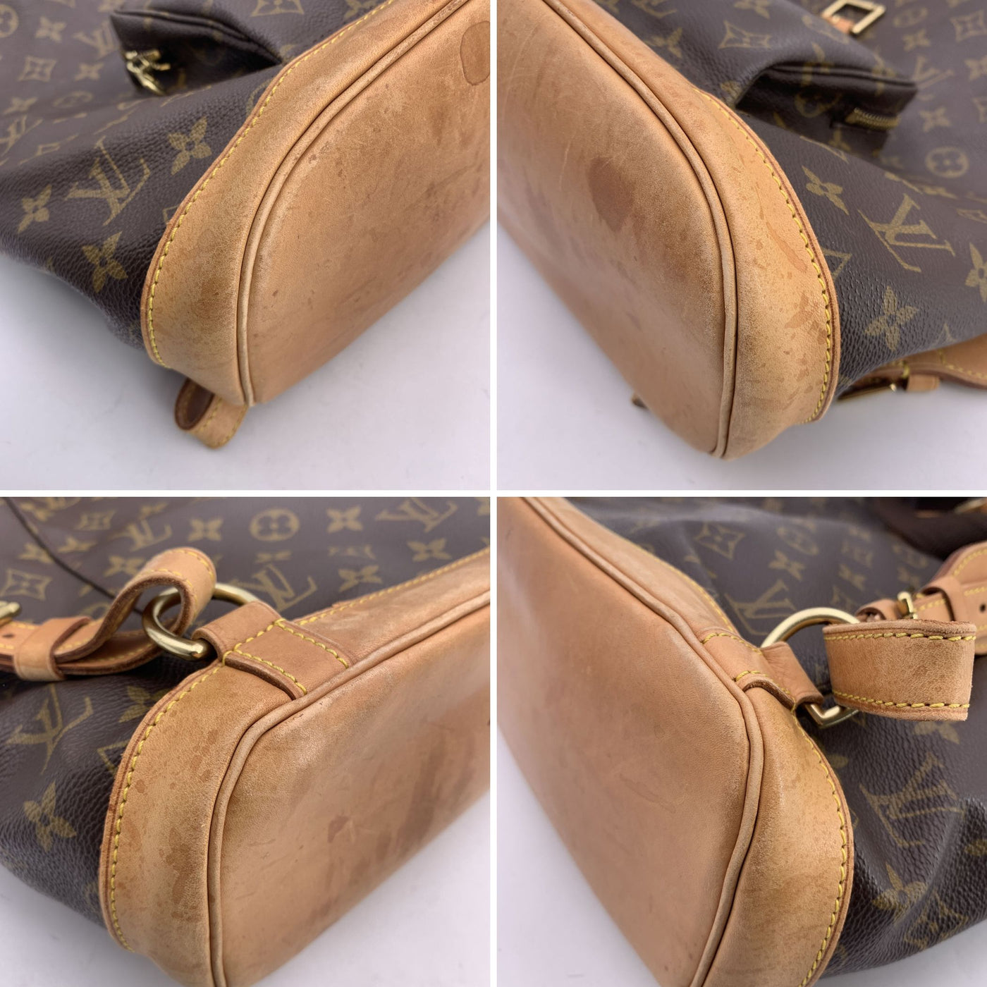 Louis Vuitton Vintage Monogram Montsouris GM Backpack Bag M51135