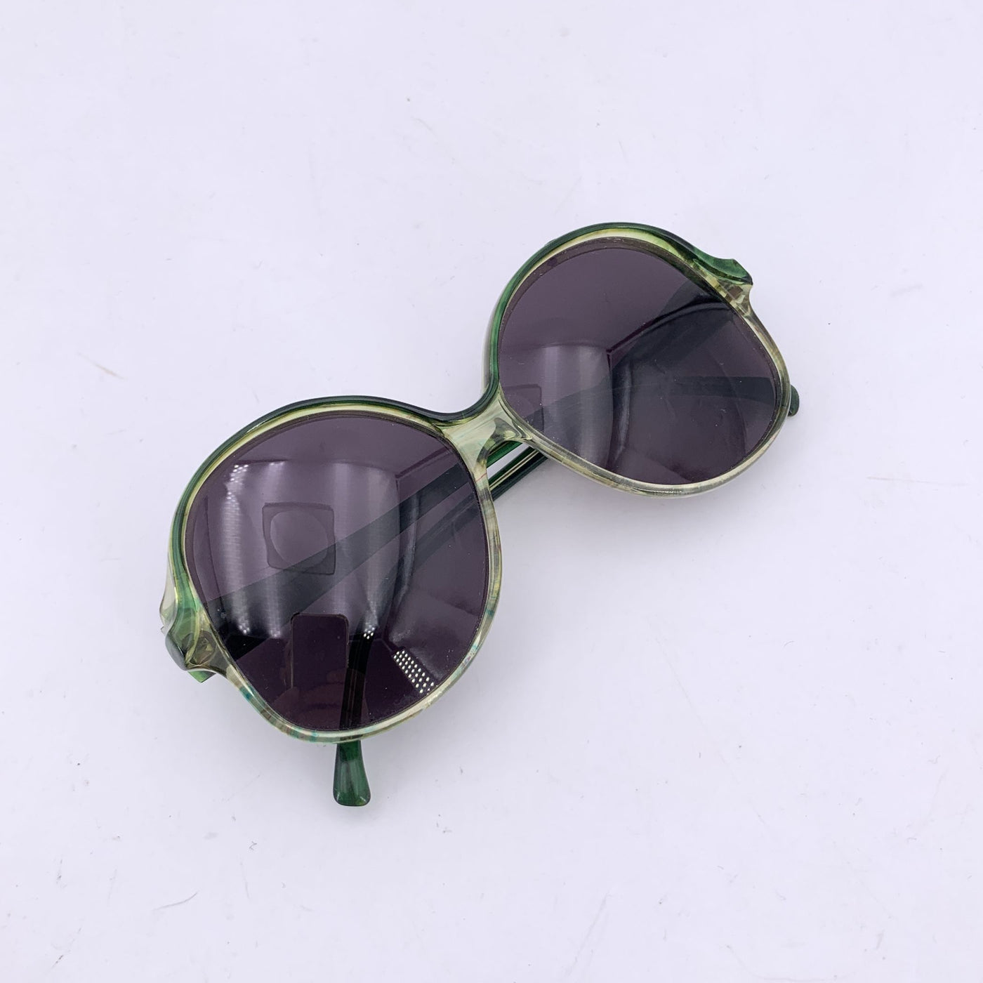 Yves Saint Laurent Vintage Green Sunglasses DIETILLA 50/18 130mm