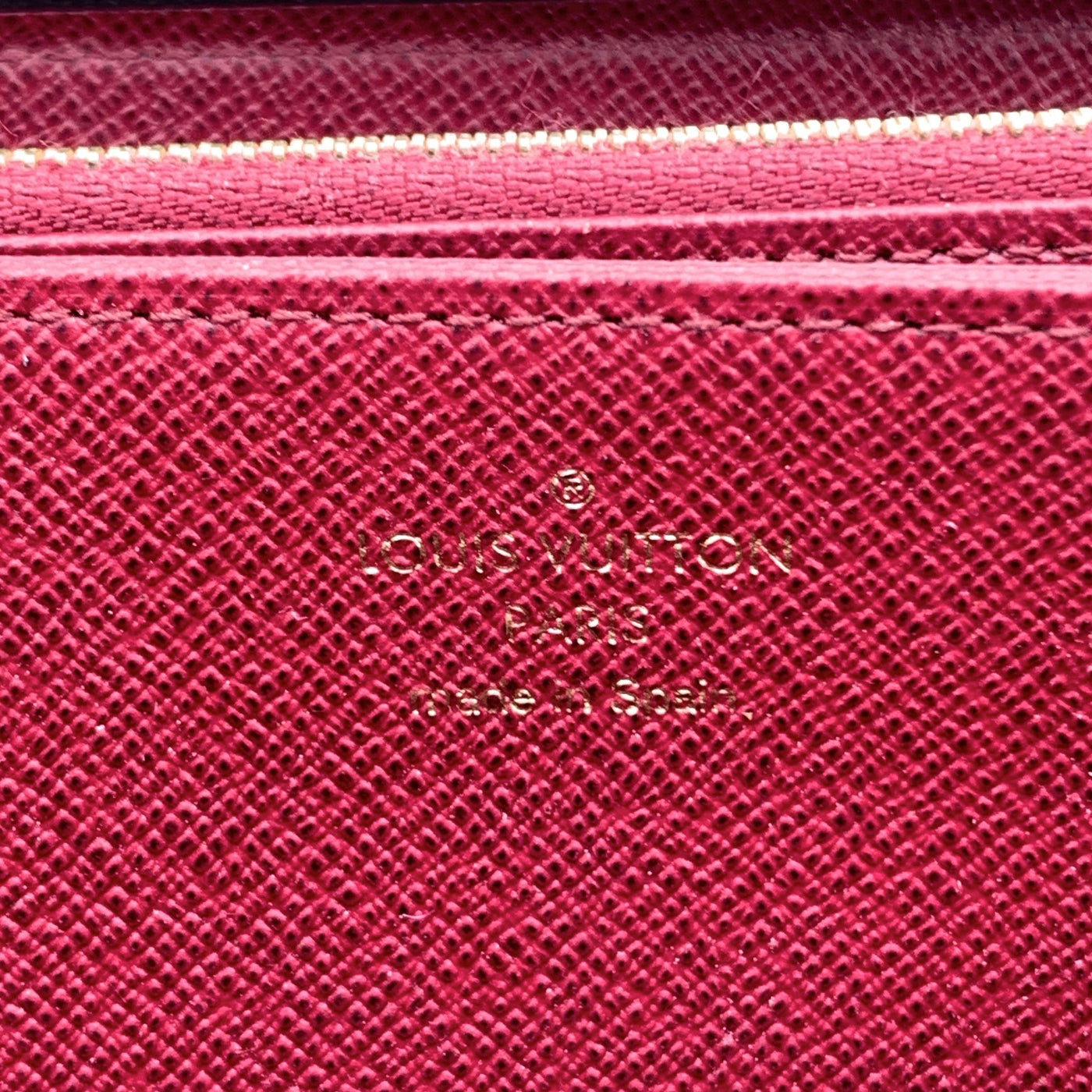 Louis Vuitton Monogram Canvas Zippy Long Wallet Fuchsia M41895
