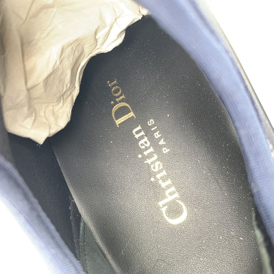 Christian Dior Blue D Connect Sneakers Low Top Shoes Size 38