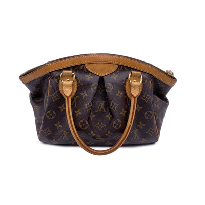 Louis Vuitton Brown Monogram Canvas Tivoli PM Satchel Bag