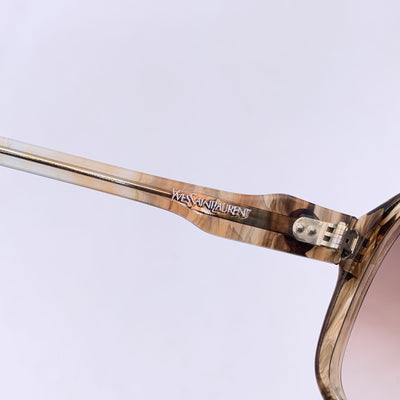 Yves Saint Laurent Vintage Brown Gradient Sunglasses ARMANDIA 52/18