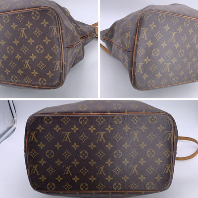 Louis Vuitton Monogram Canvas Palermo GM Tote Bag with Strap